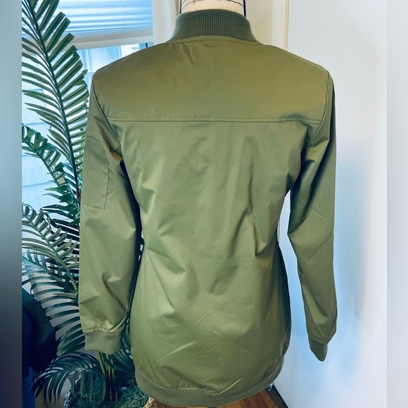 LA COALITION Long Bomber Jacket - Picture 10 of 17